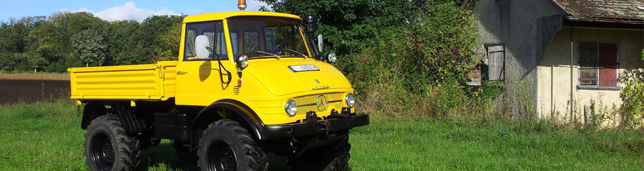 Banner Unimog technik